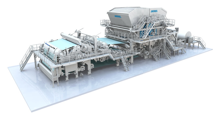 ANDRITZ TO SUPPLY A TISSUE PRODUCTION LINE WITH DOUBLE-WIDTH TISSUE MACHINE TO ASIA SYMBOL (GUANGDONG) PAPER, CHINA